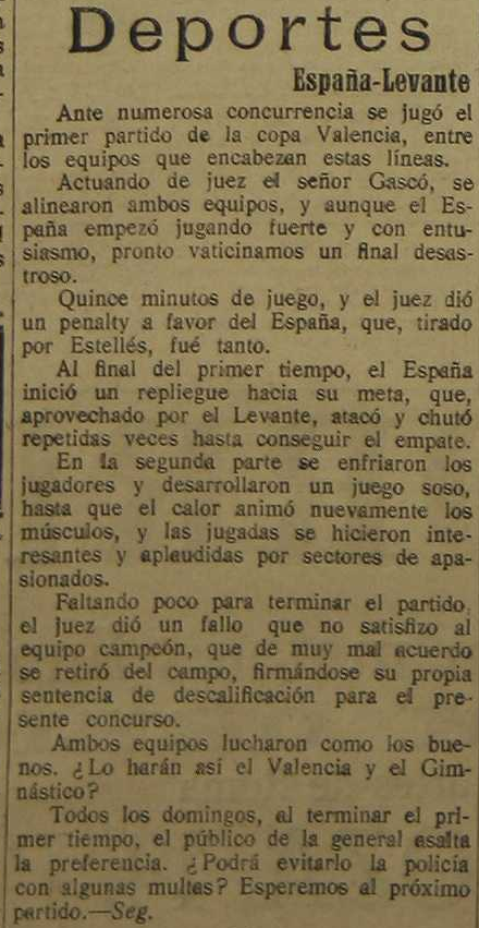 1920.06.20 (20 июня 1920), Леванте - Эспанья, 1-1 (соперник покинул поле раньше времени).png