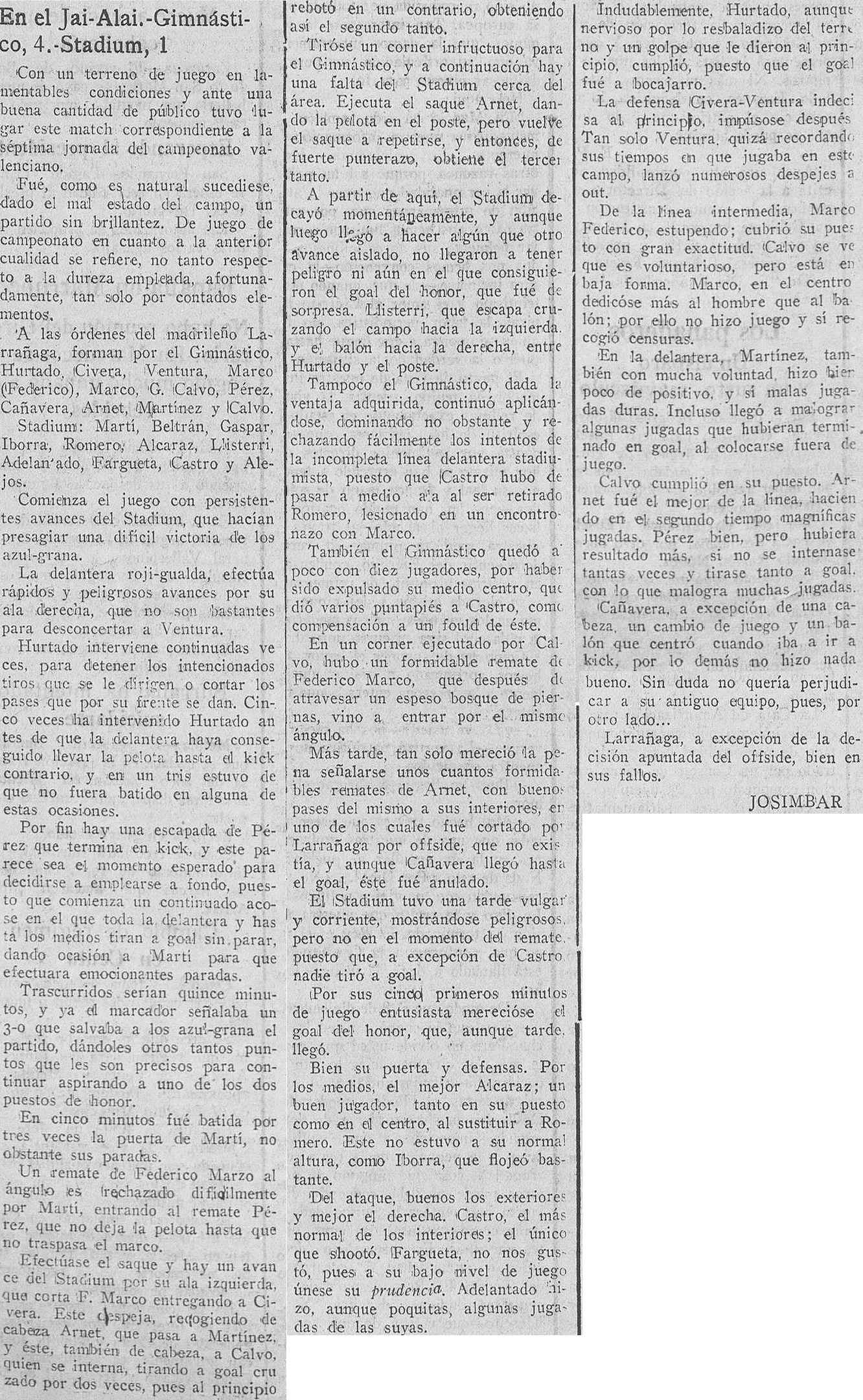 1925.11.22 (22 ноября 1925), Стадиум Валенсия - Гимнастико, 1-4.png