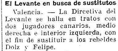1935.08.02 (2 августа 1935), Леванте хотят продать Дольса и Фелипе.png