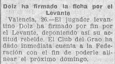 1935.08.26 (26 августа 1935), Дольс подписывает новый контракт с Леванте.png