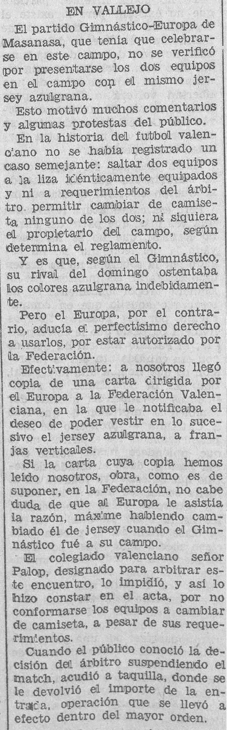 1931.06.21 (21 июня 1931), матч Гимнастико - Европа не сыгран из-за одинаковой формы.png