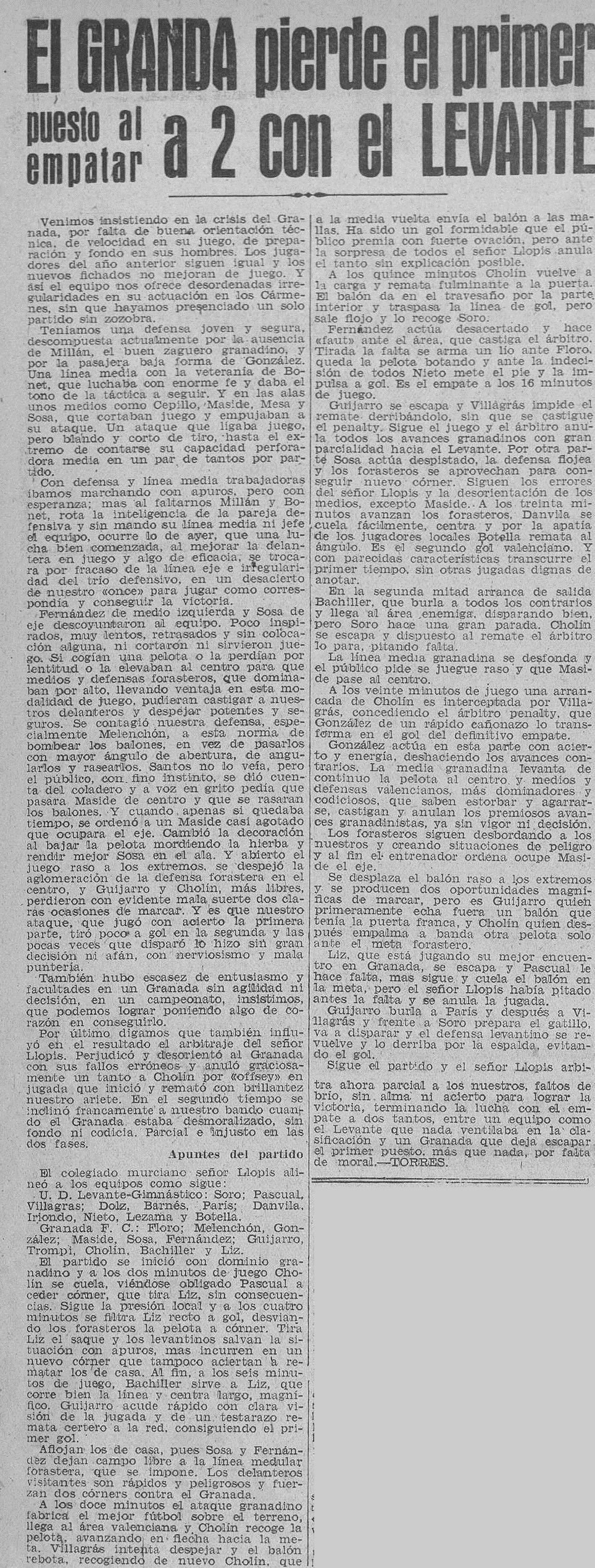 1941.01.19 (19 января 1941), Гранада - Леанте, 2-2.jpg