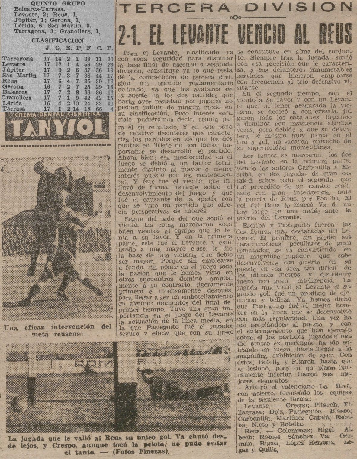 1945.01.21 (21 января 1945), Леванте - Реус Депортиу, 2-1.jpg