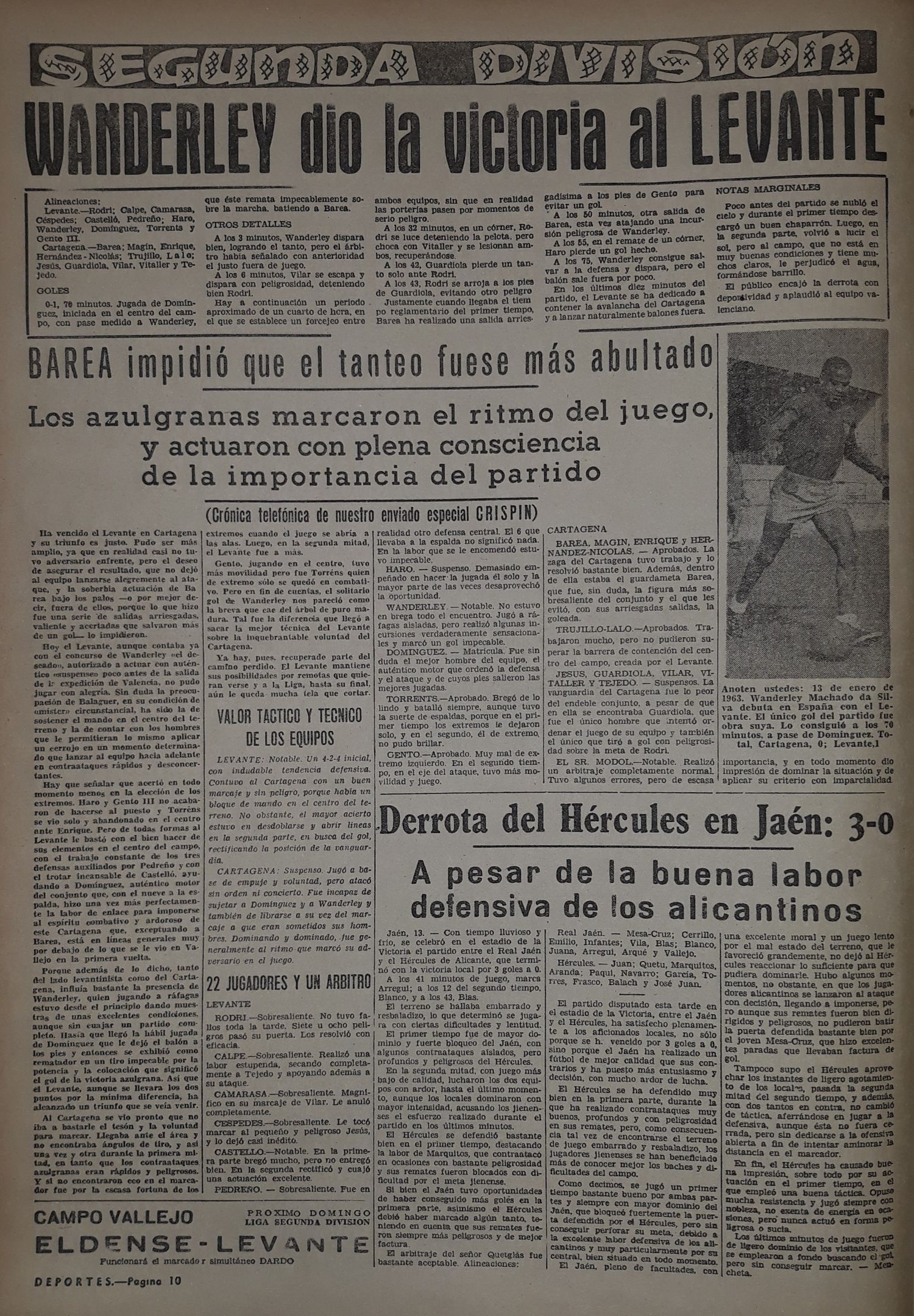 1963.01.13 (13 января 1963), Картахена FC - Леванте, 0-1.jpg