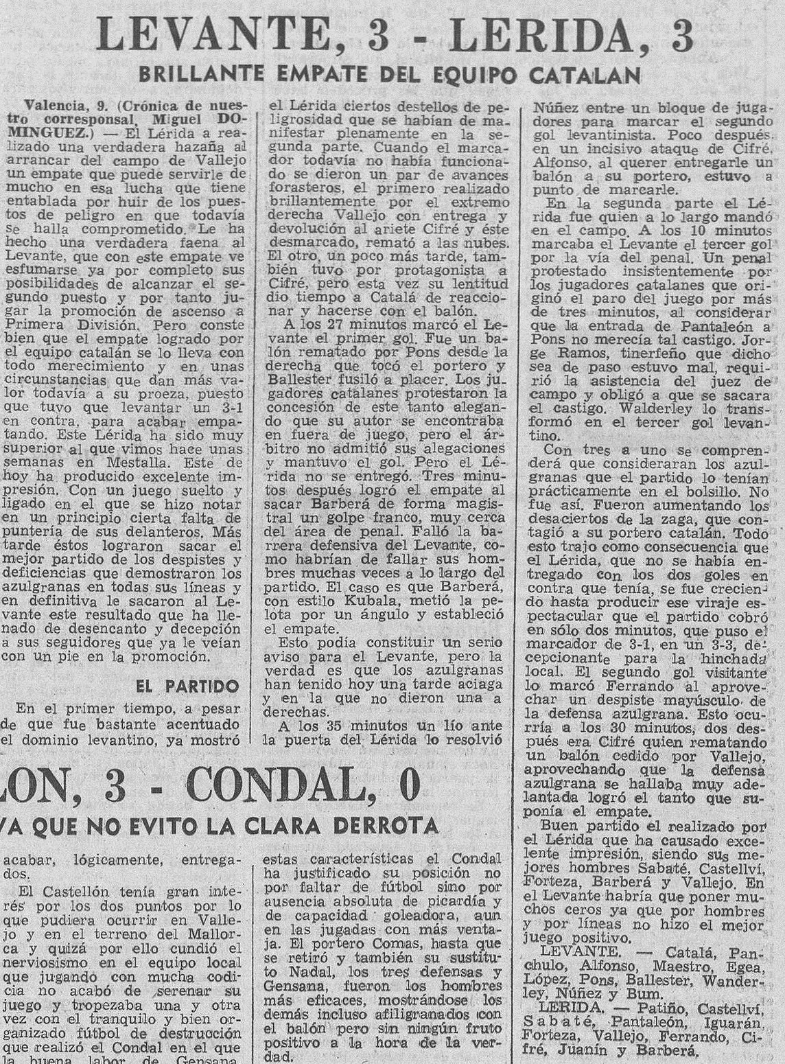 1967.04.09 (9 апреля 1967), Леванте - UE Льейда, 3-3 (1).jpg