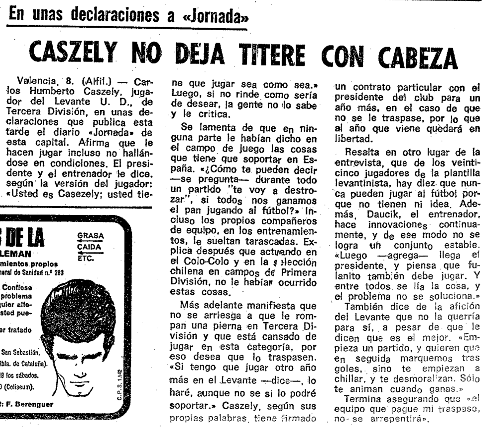 1975.05.09 (9 мая 1975), Каселли критикует клуб.png