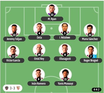 J9 RC Deportivo - Levante UD (V. 16-10-26, 21:00)
