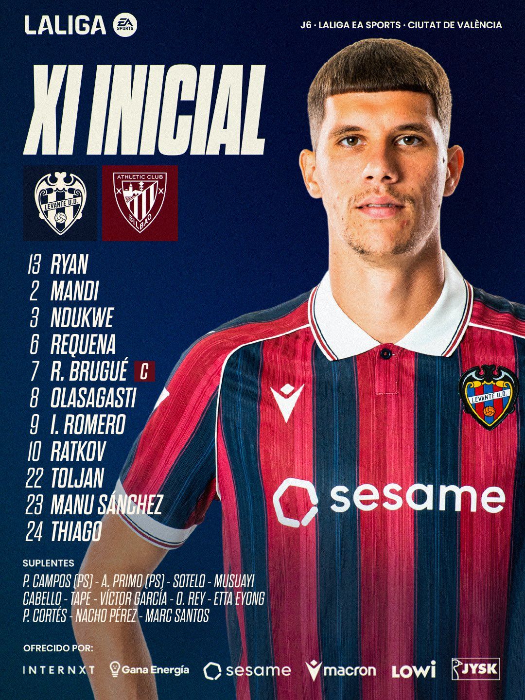 J6 Levante UD 3-1 Athletic Club (X. 21-10-26)